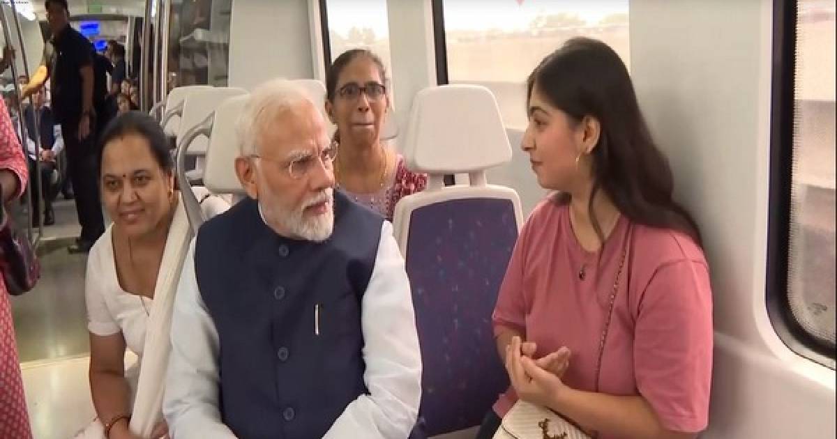 PM Modi turns 73: Commuter on Metro extends birthday greetings in Sanskrit